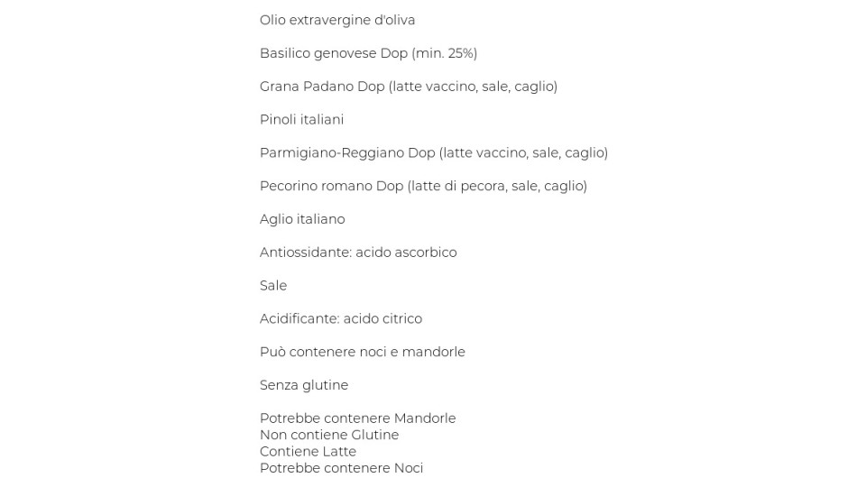 il Pesto di Pra' Pesto Genovese