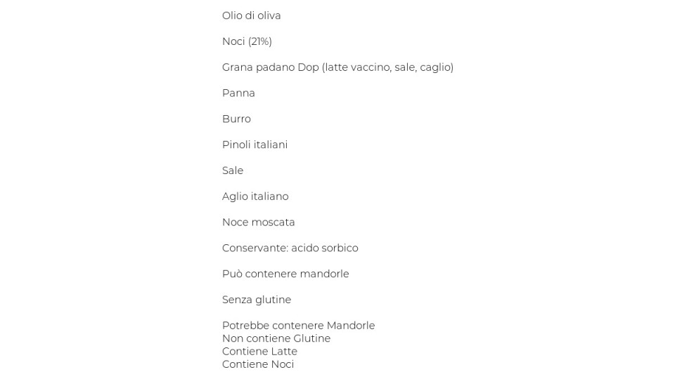 il Pesto di Pra' Salsa di Noci