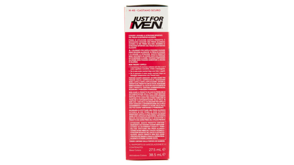 Just For Men Shampoo colorante castano scuro H-45