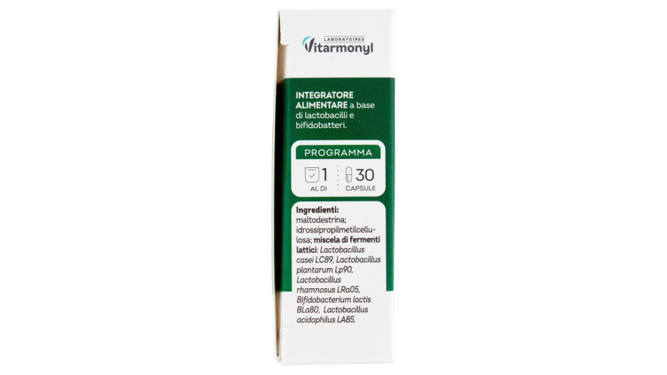 Laboratoires Vitarmonyl Fermenti Lattici equilibrio flora intestinale 30 capsule