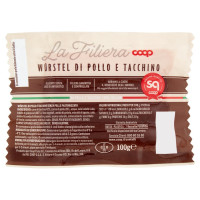 Würstel di Pollo e Tacchino Italiano senza Pelle