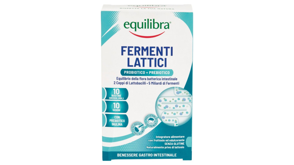 equilibra Fermenti Lattici Orosolubili 10 bustine stick pack