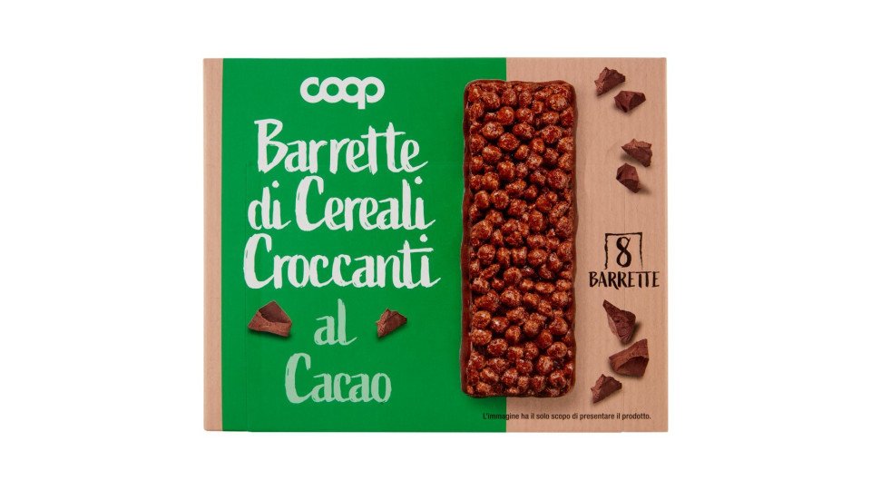 Barrette Di Cereali Croccanti Al Cacao
