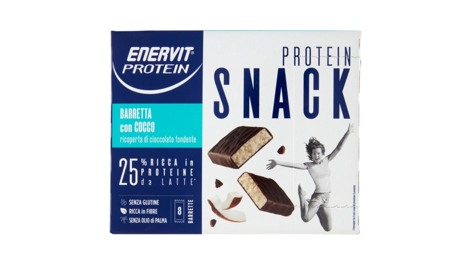 Enervit, Protein 8 snack cocco e cioccolato fondente