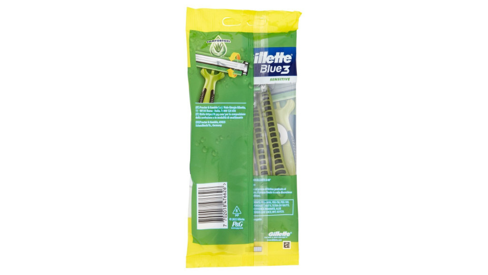 Gillette Blue3 Sensitive Usa&Getta - 4 rasoi +