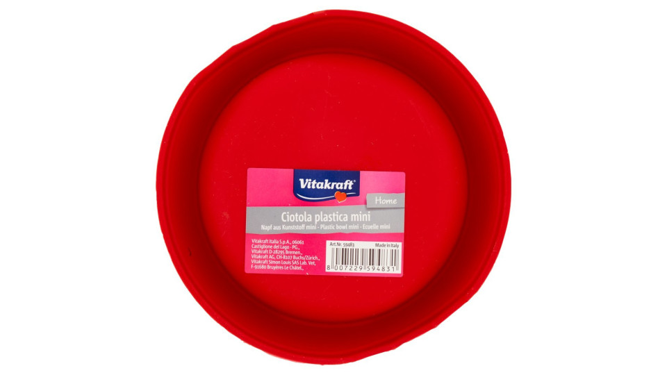Vitakraft Home Ciotola plastica mini Diam.