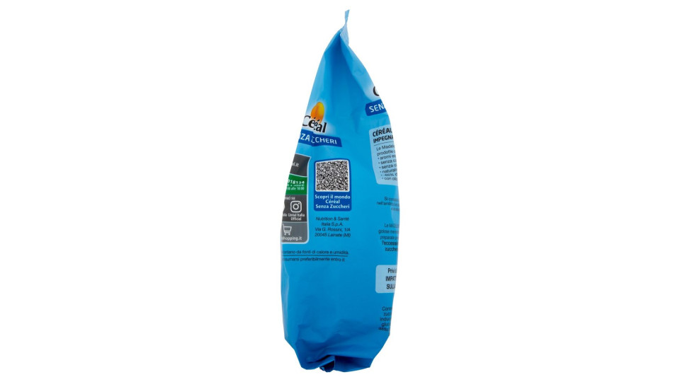 Céréal Senza Zuccheri Madeleine, senza Lattosio, senza Olio di Palma (6 monoporzioni) - 150g