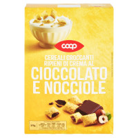 Cereali Croccanti Ripieni Di Crema Al Cioccolato E Nocciole