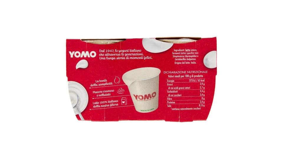 Yomo Bio bianco intero