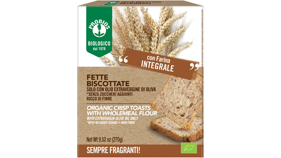 FETTE BISCOTTATE CON SEMI DI LINO