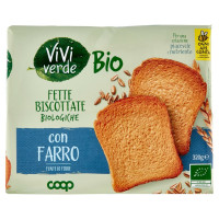 Fette Biscottate al Farro Biologiche 40 Fette