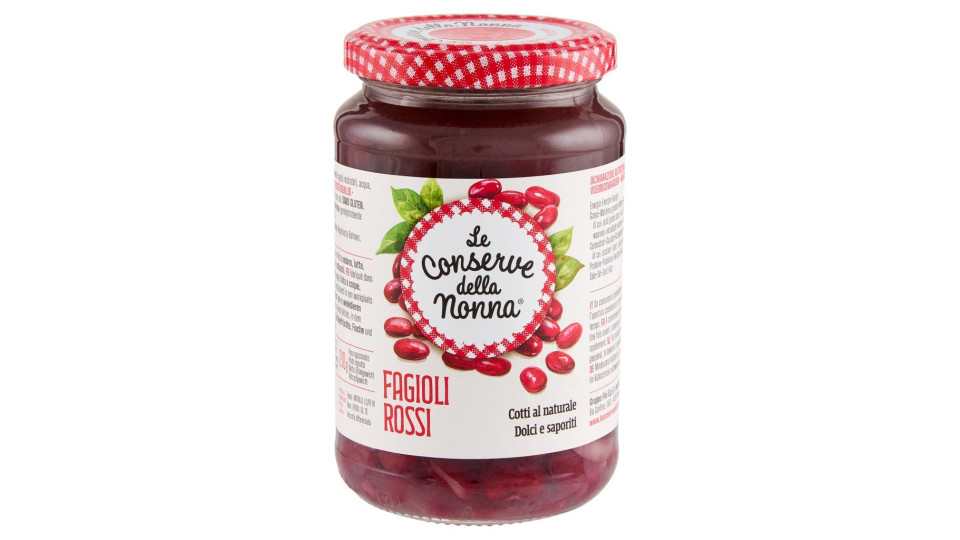 Le conserve della nonna Fagioli Rossi