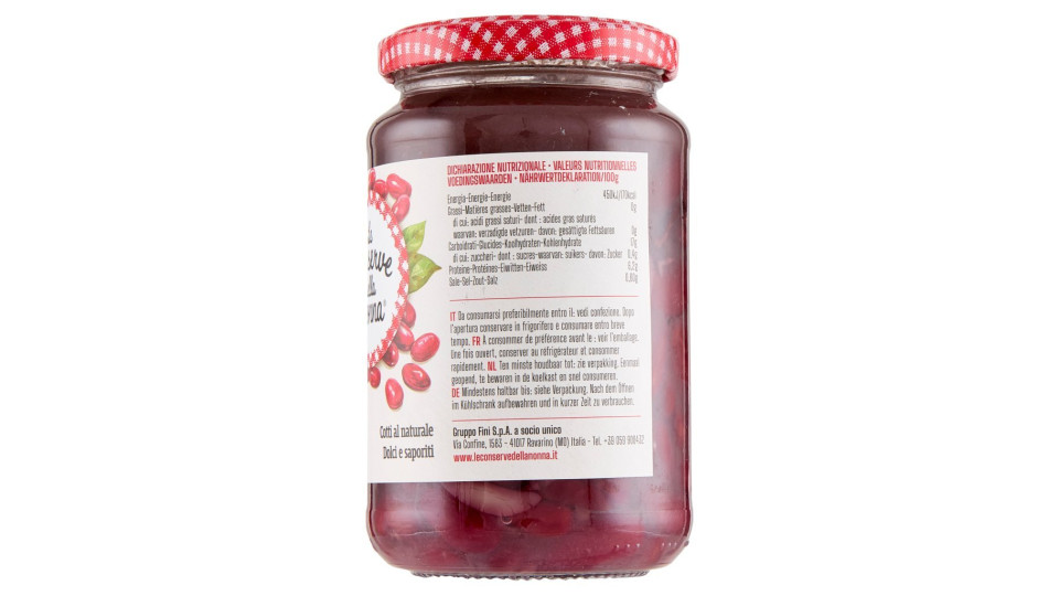 Le conserve della nonna Fagioli Rossi