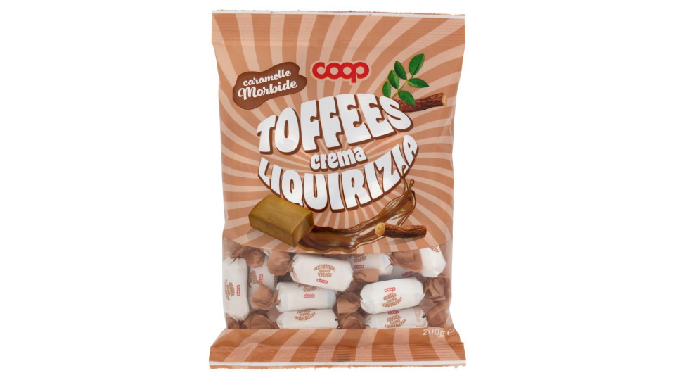 Caramelle Morbide Toffees Crema Liquirizia