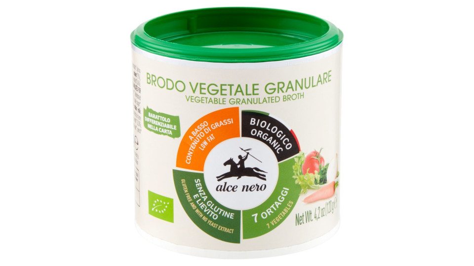 alce nero Brodo Vegetale Granulare