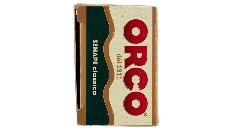 Orco, senape classica monodose