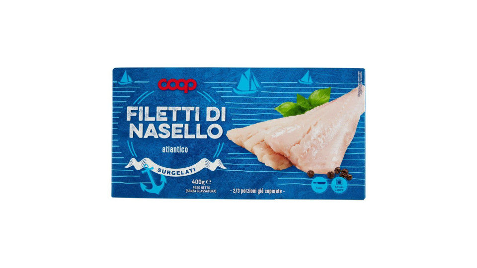 Filetti Di Nasello Atlantico Surgelati