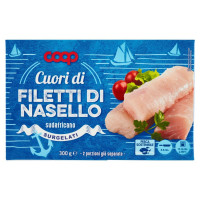 Cuori Di Filetti Di Nasello Sudafricano Surgelati