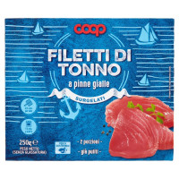 Filetti Di Tonno A Pinne Gialle Surgelati 2 Filetti