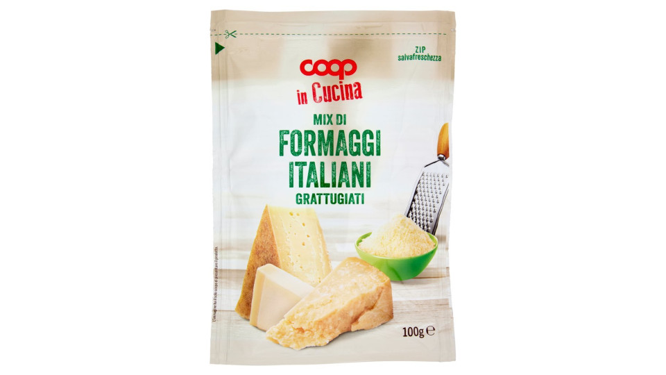 Mix Di Formaggi Italiani Grattugiati