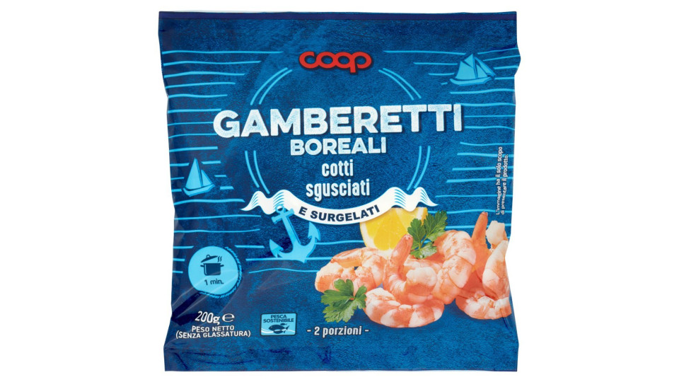 Gamberetti Boreali Sgusciati Surgelati