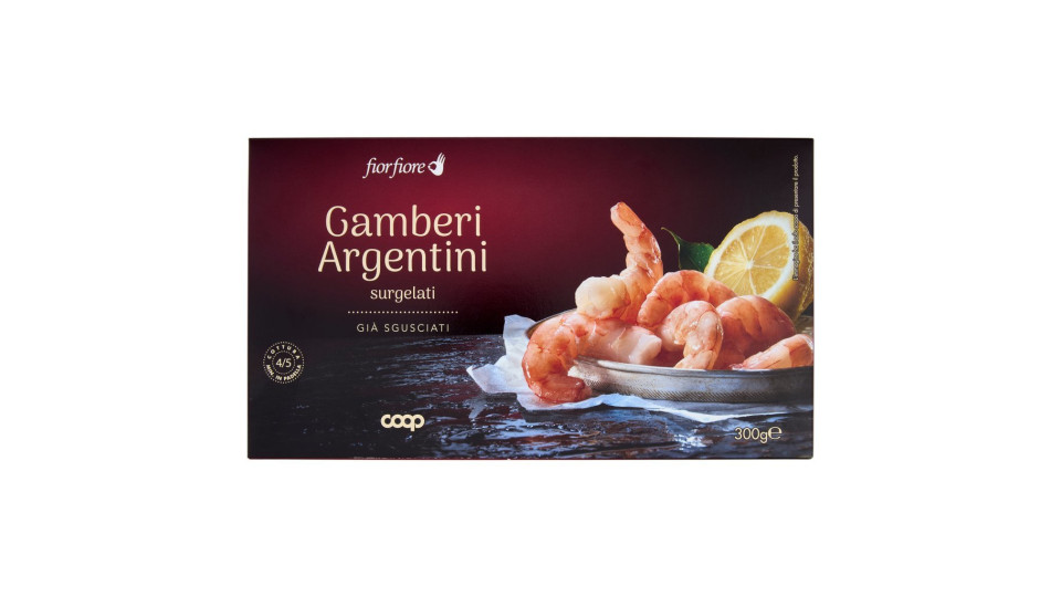 Gamberi Argentini Già Sgusciati Surgelati