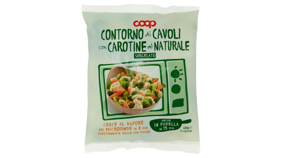 Contorno Di Cavoli Con Carotine Al Naturale Surgelate