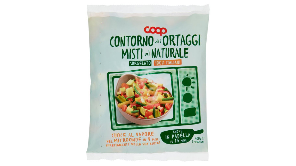 Contorno Di Ortaggi Misti Al Naturale Surgelati