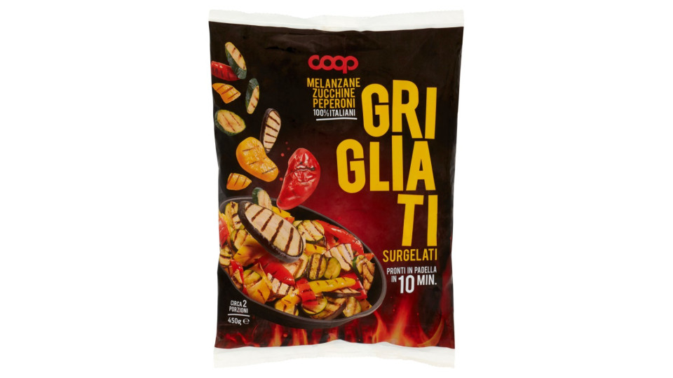 Melanzane Zucchine Peperoni Grigliati Surgelati