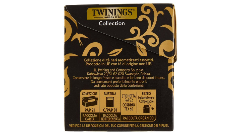 Twinings Tè Neri Aromatizzati Collection