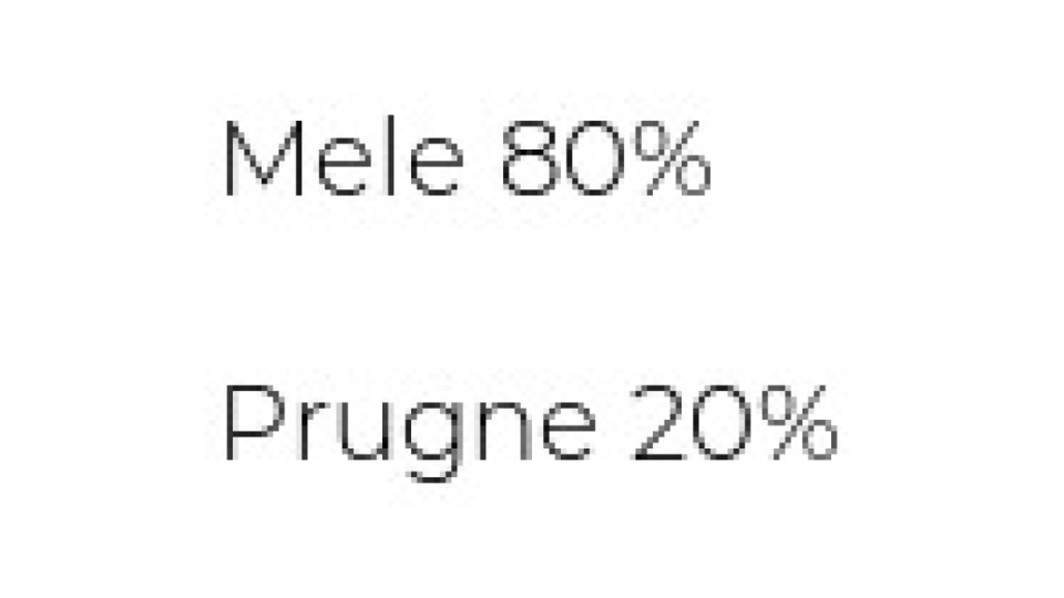 POLPA DI MELA PRUGNA