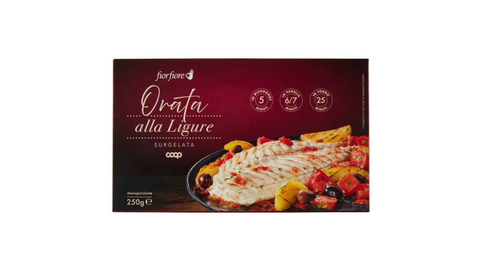Orata Alla Ligure Surgelata