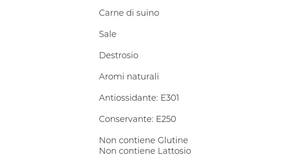Snello prosciutto cotto