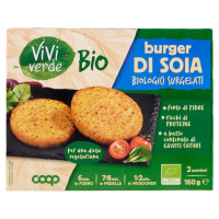 Burger di Soia Biologici Surgelati 2 Burger