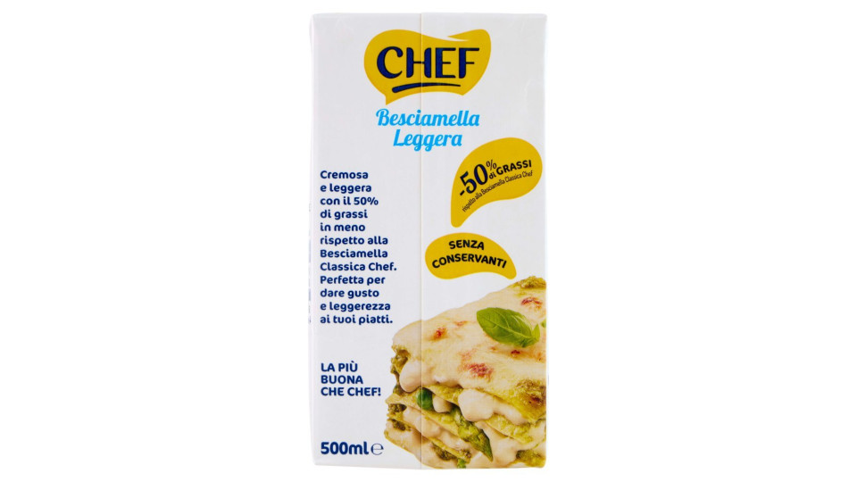 BESCIAMELLA CHEF LEGGERA