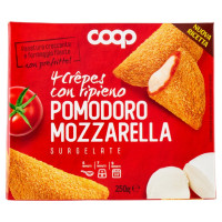 4 Crêpes con Ripieno al Pomodoro e Mozzarella Surgelate 4 x 62,5 g