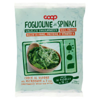 Foglioline Di Spinaci Surgelate Singolarmente