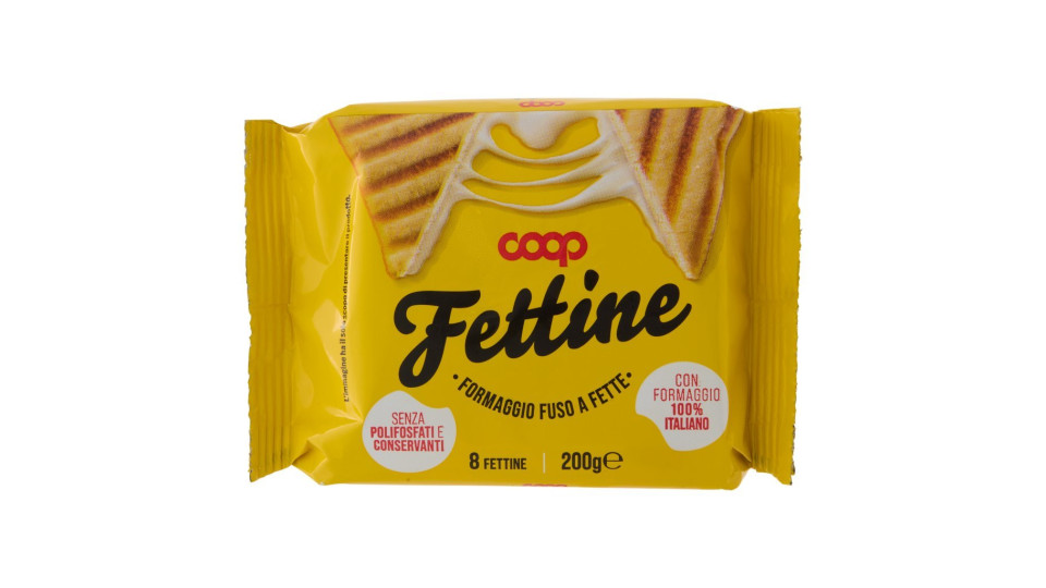Fettine Formaggio Fuso A Fette Light 8 Fette