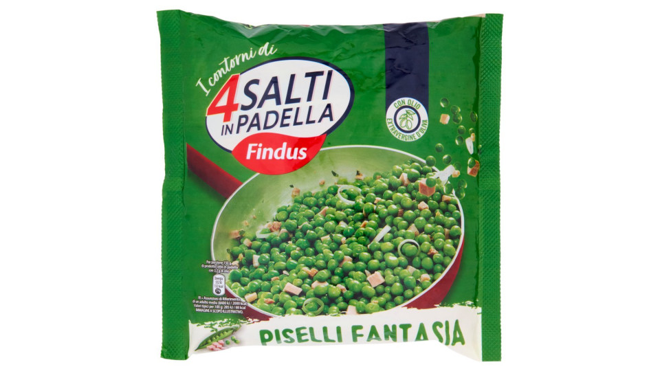 Findus 4 Salti in Padella Piselli Fantasia