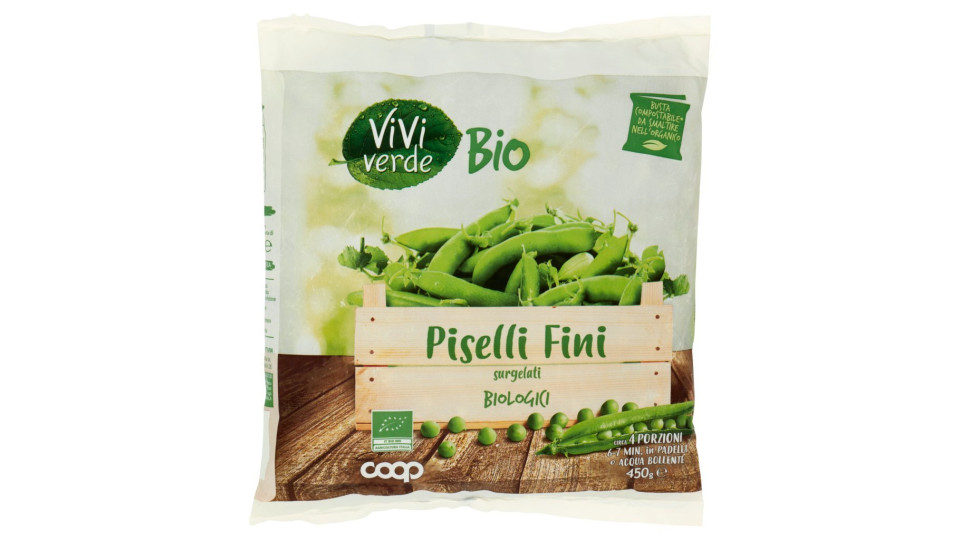 Piselli Fini Surgelati Biologici