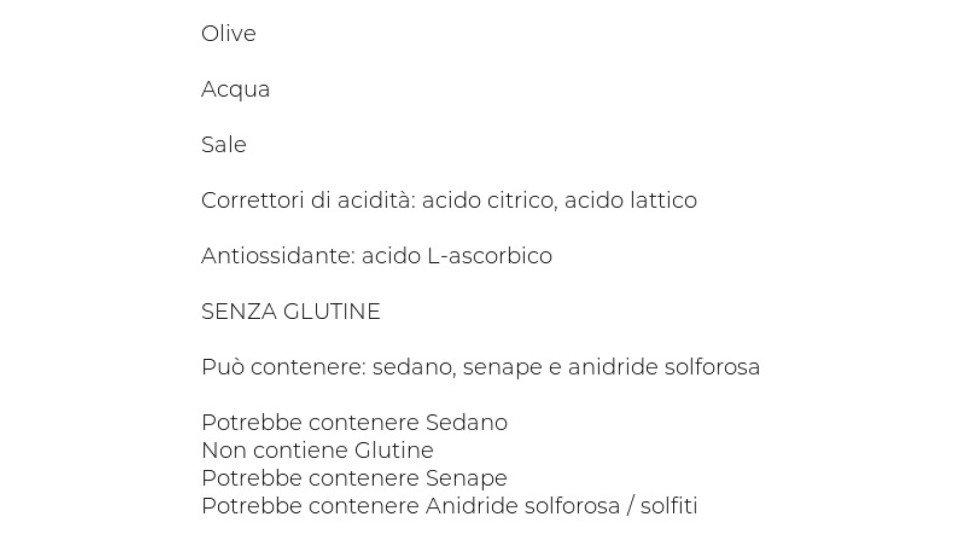 OLIVE VERDI GIGANTI