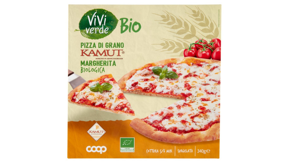 Pizza Di Grano Kamut Margherita Biologica Surgelata