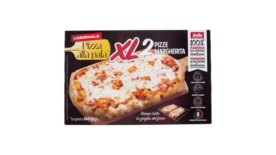 2 Pizze Margherita Xl Surgelata