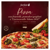 Pizza con Friarielli, Pomodori Grigliati e "caciocavallo Silano Dop" Surgelata