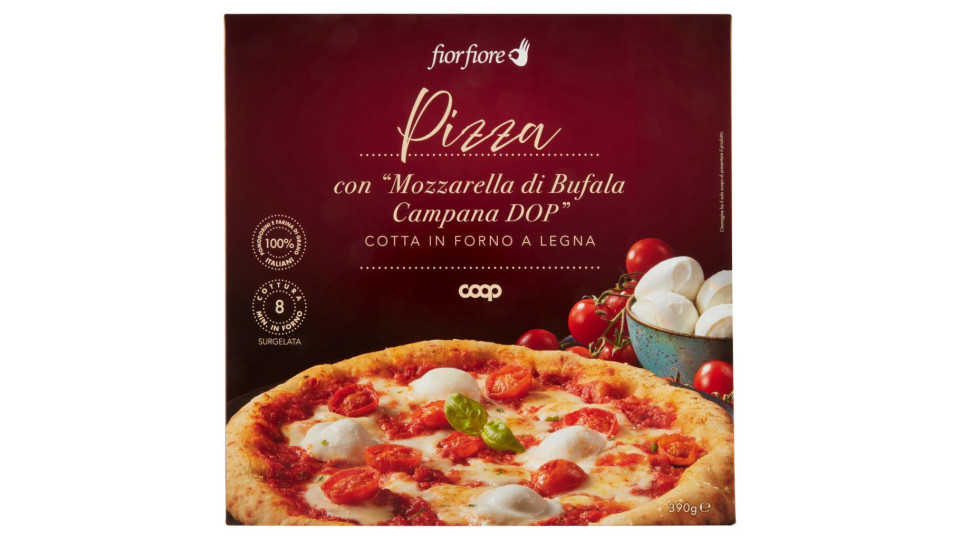 Pizza Con Mozzarella Di Bufala Campana Surgelata