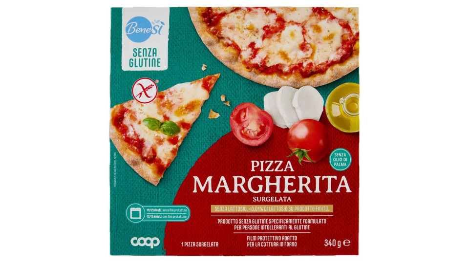 Senza Glutine Pizza Margherita Surgelata