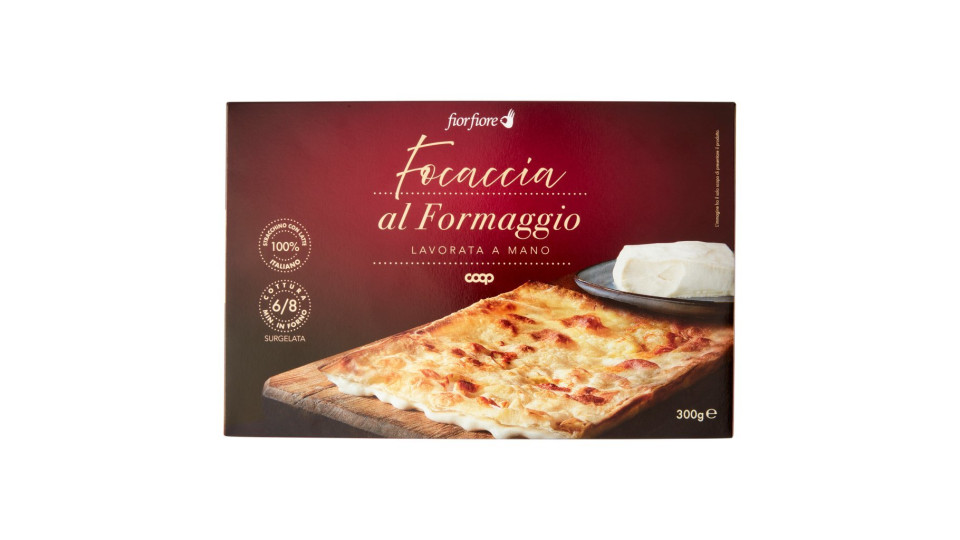 Focaccia Al Formaggio Surgelata