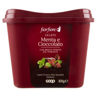 Gelato Menta E Cioccolato Menta Piperita Del Piemonte