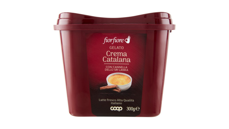 Gelato Crema Catalana con Cannella dello Sri Lanka