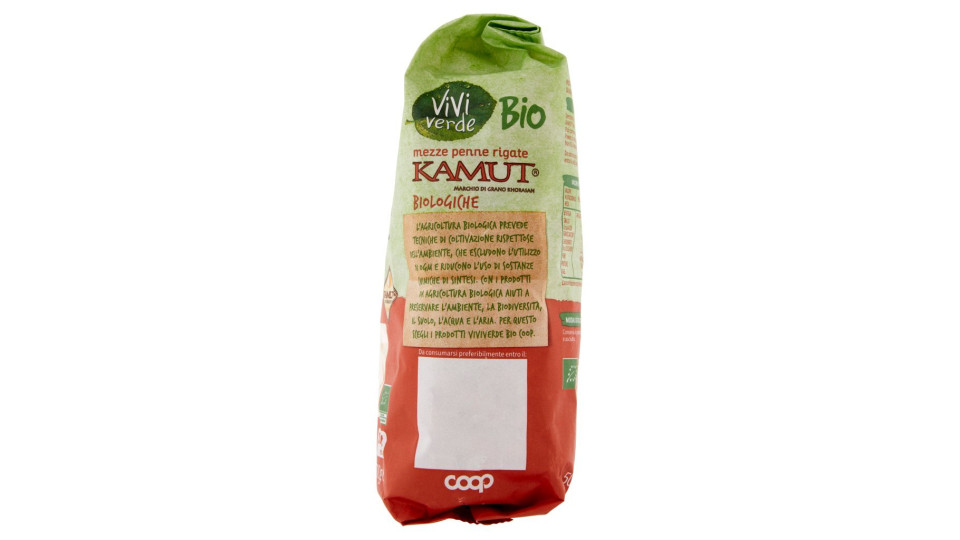 Mezze Penne Rigate Di Semolato Biologiche
